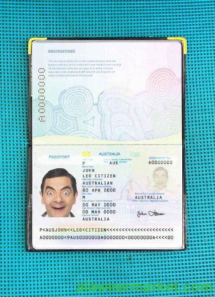Australian standard passport photo look